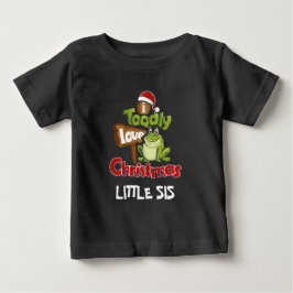 Personlig Toadly Kärlek Julmatchande syster T Shirt