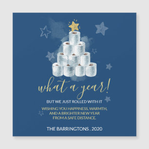 Personlig Toilet Papper Julgran Blue