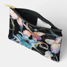 Personlig Toiletry Bag - Blandning av svart Blommi