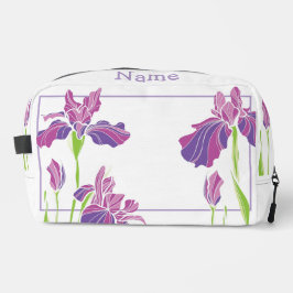 Personlig Toiletry Bag - Lila Irises