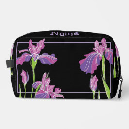 Personlig Toiletry Bag - Lila Irises