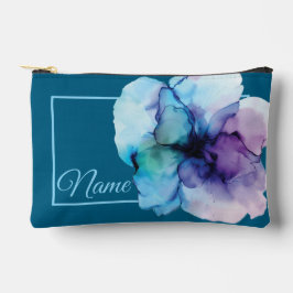Personlig Toiletry Bag - Vattenfärgsblomma