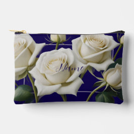 Personlig Toiletry Bag - Vit ros