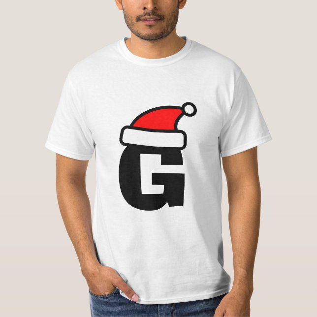 Personlig Tomat monogram julskjorta Tröja (Framsida)