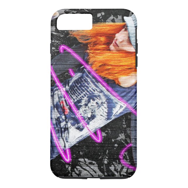 Personlig Tonager Roligt Coola Skateboard Grunge  Case-Mate iPhone Skal (Baksida)