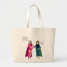 Personlig Toppen Friends Toit Bag Jumbo Tygkasse