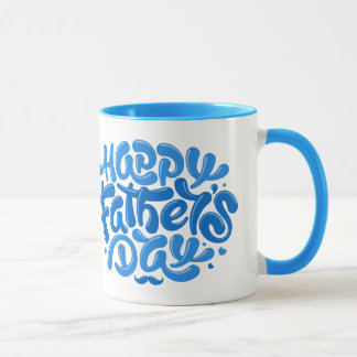 Personlig Toppen PAPPA/Lycklig Fars dag Mugg