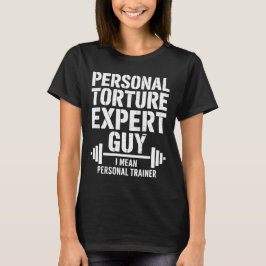 Personlig tortyr expert kille t shirt