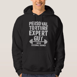 Personlig tortyrexpert kille hoodie