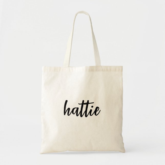 Personlig Tote Bag - Kids Tote Bag - Anpassad Tygkasse (Framsidan)