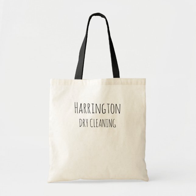 Personlig | Tote Bag | Städning torr Tygkasse (Framsidan)