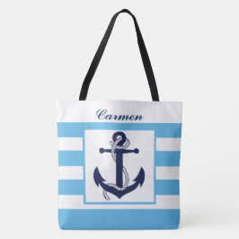 Personlig Tote Bag - till Beach! Tygkasse