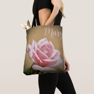PERSONLIG TOTE BAGS - ROSA ROS TYGKASSE