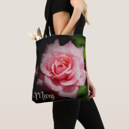 PERSONLIG TOTE BAGS - ROSA ROS TYGKASSE