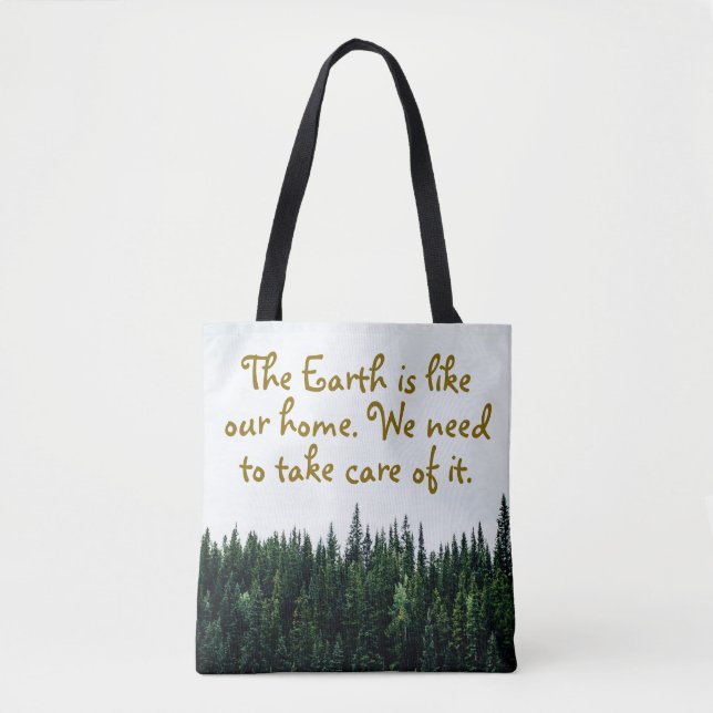 Personlig Tote bags Tygkasse (Framsida)