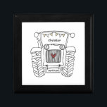 Personlig Tractor Landsbyggsbröllop Best Man Minnesask<br><div class="desc">En gåva från traktorgården bröllop som kan vara personlig. Om du vill ändra storlek eller teckensnitt klickar du på redigeringsknappen för att anpassa ytterligare. Tappningen i traktorn är i en fin kräm och vit.</div>