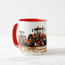 Personlig Tractor mugg