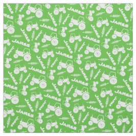 Personlig traktoranläggning för vete namn grönt mö tyg