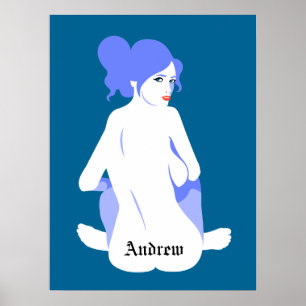 Personlig Tramp Frimärke Manar Poster