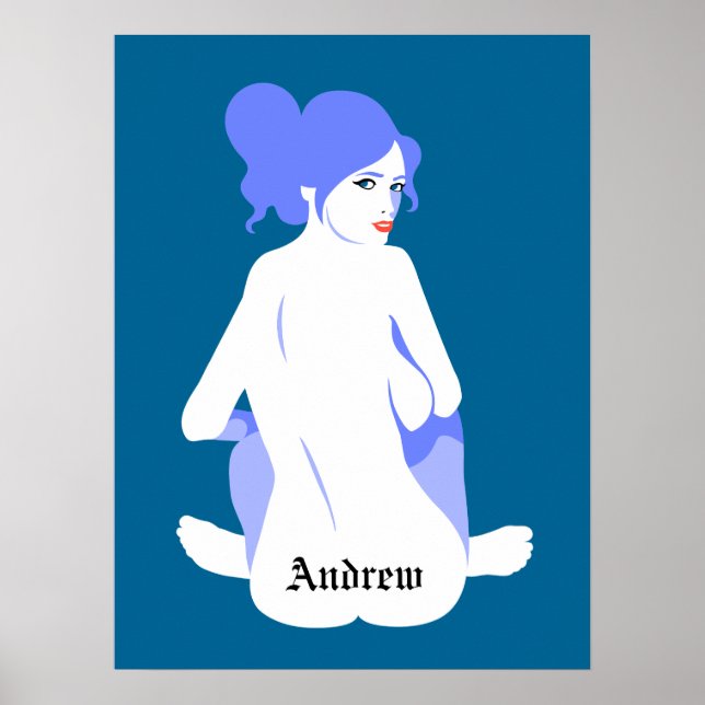 Personlig Tramp Frimärke Manar Poster (Framsidan)