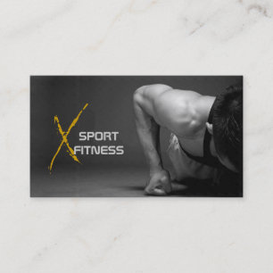 Personlig tränare, Affärskortet Fitness Visitkort