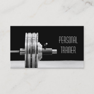 Personlig tränare, Affärskortet Fitness Visitkort