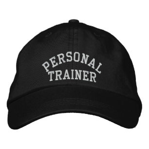 Personlig tränare broderad keps