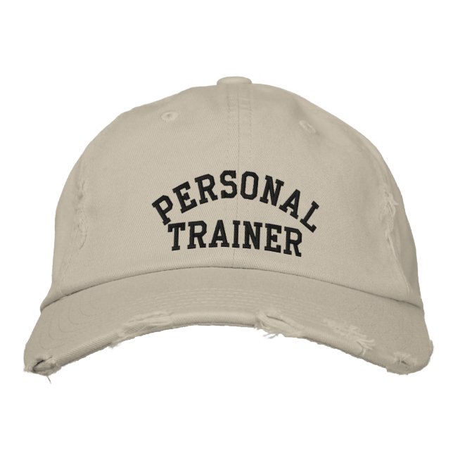 Personlig tränare broderad keps (Framsida)