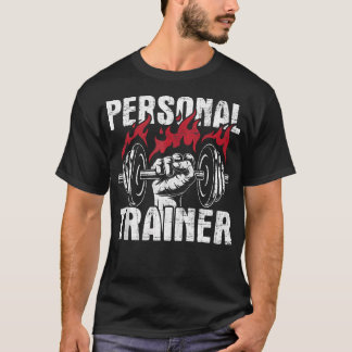 Personlig tränare - Fitness Älskare Gym Coach Work T Shirt