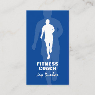Personlig tränare fitness coach visitkort