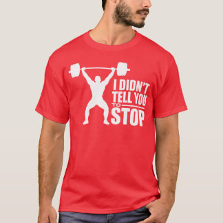 Personlig tränare som säger present Gym coachning T Shirt