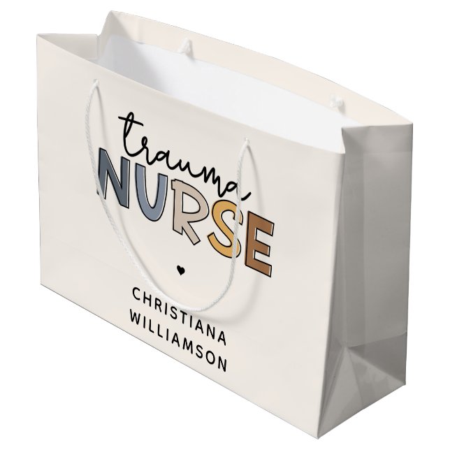 Personlig Trauma Nurse Trauma Nursing (Baksidan Vinklad)