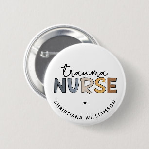 Personlig Trauma Nurse Trauma Nursing Gifts Knapp