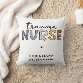 Personlig Trauma Nurse Trauma Nursing Gifts Kudde