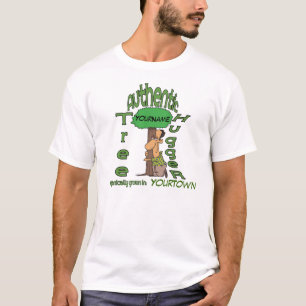 Personlig Tree hugger frakt T-shirt