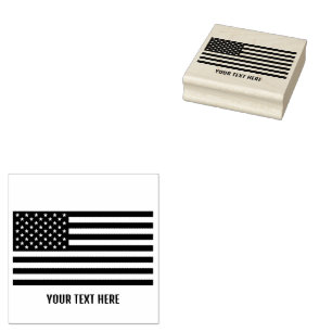 Personlig Trendig USA flagga Stämpel