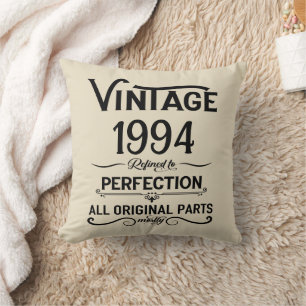 Personlig trettio vintage 30-årspresent kudde