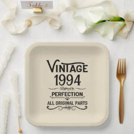 Personlig Trettio vintage 30års födelsedag party