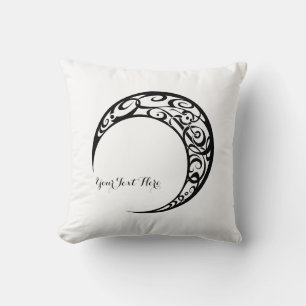 Personlig Tribal Måne Symbol Kudde