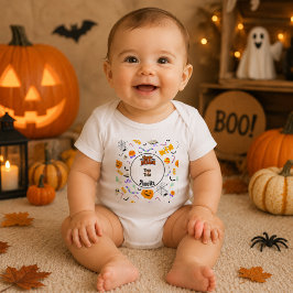 Personlig 'Trick or Treat' Söt Halloween T Shirt