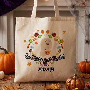 Personlig trick-or-treat-väska för barn till Hallo Tygkasse