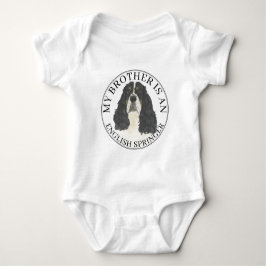 Personlig Tricolor English Springer Spain T Shirt