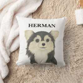 Personlig Tricolor Long-Hated Chihuahua Kudde