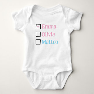 Personlig trippelpresent, Anpassade tripletter beb T Shirt