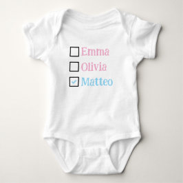 Personlig trippelpresent, Anpassade tripletter beb T Shirt