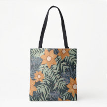 Personlig Tropical Blommigt Löv