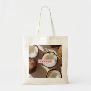 Personlig Tropical Coconut Aesthetic in Warm Tygkasse