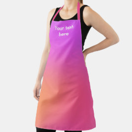 Personlig Tropical Färg Apron