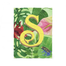Personlig Tropical löv Botanical djungelgroda