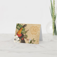 Personlig Tropical Monogram